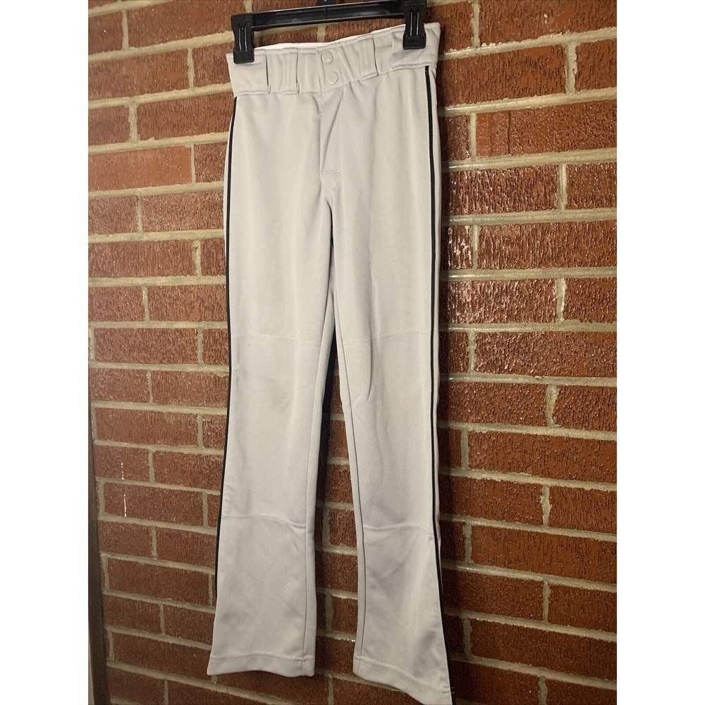 High Five Youth Baseball Pants Gray Youth Medium